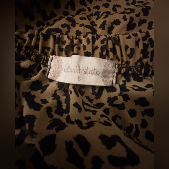 Altar’d State leopard print mini skirt - Picture 5 of 5